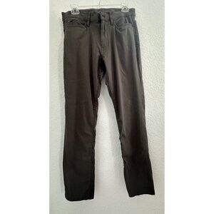 Copper & Oak Momentum Men Pants 30x30 Olive Army Green Performance Stretch READ
